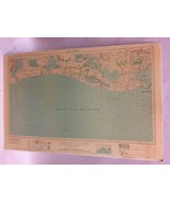 Dry-Mounted Map of PORT ARTHUR Printed in 1956 - £27.37 GBP