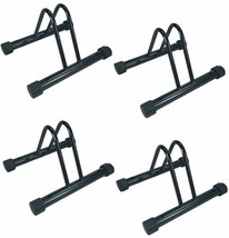 Set of 4 - Bike Floor Parking Single Rack Home Storage Garage Bicycle St... - $57.99