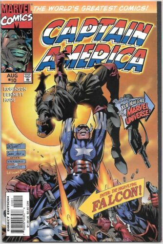 Primary image for Captain America Comic Book Vol 2 #10 Marvel Comics 1997 VERY FN/NEAR MINT UNREAD