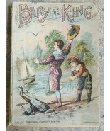 Antique 1893 Baby The King Pictures And Stories... The Cassell Publishin... - £39.59 GBP