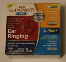 Lipo Flavonoid Plus Day/Night Pack Ear Ringing 90 Caplets Total Exp 01/2025 NEW - £14.95 GBP