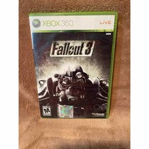 Fallout 3 (Microsoft Xbox 360 Live, 2009) Complete With Manual - £8.70 GBP