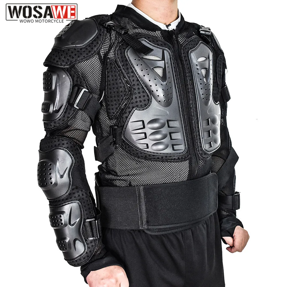 WOSAWE Motorcycle Armor Suit Full Body Protective Jackets Motocross Down... - $56.68+