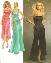 Misses Bustier Corset Strapless Top Skirt Evening Prom Gown Sew Pattern ... - £7.85 GBP