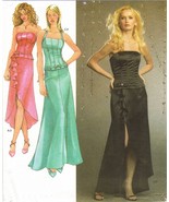 Misses Bustier Corset Strapless Top Skirt Evening Prom Gown Sew Pattern ... - €8,61 EUR