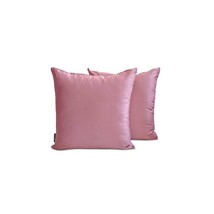 Muave Slub Satin - Throw Pillow Cover Set of 2 - $19.95+