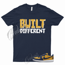 BUILT T Shirt to Match Terminator Low Michigan University Gold Yellow Dunk Force - £18.19 GBP+