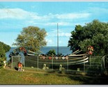 Leif Erikson Park Vaisseau Duluth Minnesota Mn Unp Chrome Carte Postale K4 - $6.10