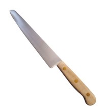Vintage Chicago Cutlery Stainless Steel 9&quot; Blade Walnut Wood Handle BT43... - £11.73 GBP