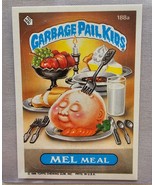 Garbage Pail Kids 188a Mel Meal &amp; 188b Ross Roast Blue Cross Error - $31.83 CAD