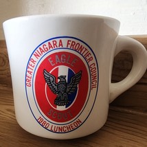 Boy Scouts of America Mug Cup BSA Eagle Scout 1980 Luncheon Niagara Fron... - $6.17