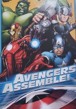 Avengers Greeting Card Birthday &quot;AVENGERS ASSEMBLE!&quot; - £3.03 GBP