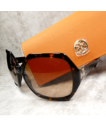 Tory Burch Tortoise Brown Hexagon Oversized Sunglasses  TY 7051 510/13 5... - $54.40