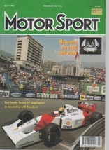 Motor Sport Magazine July 1992 Mc Larens On Road And Track Ls - £3.05 GBP