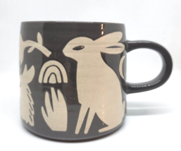 DANICA Studio Coffee Cup  Mug Wildlife OWL HARE DEER.. - $14.99