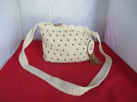 The SAK Casual Classics Knit w/ Beads Crossbody $64 Natural  -  #3480 - $22.27