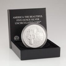 2020-P ATB 5 Oz. Silver Round w/ Box and CoA Weir Farm National Historic Site CT - $441.22