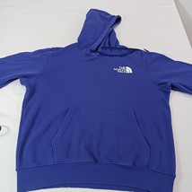 The North Face A7UNS Men's Box NSE Purple Cotton Hoodie Pullover Sweatshirt Sz M image 9