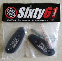GSXR 600 Mirror Block Offs 2000-2005 Base Plates Black Caps Suzuki 2004 ... - $448.36 MXN