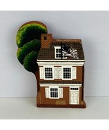 Shelia Sheila Shelia&#39;s Collectible Wood Historical House Betsy Ross Phil... - £12.02 GBP