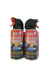 2 Air Duster Cans Spray Electronics 2 oz Computer Keyboard Particle Remo... - £8.34 GBP