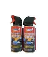 2 Air Duster Cans Spray Electronics 2 oz Computer Keyboard Particle Remo... - £8.34 GBP