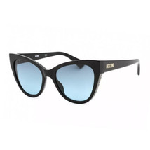 Moschino MOS 056/S 0807 GB Black/Grey Gradient Blue 54-19-145 Sunglasses New ... - £72.93 GBP