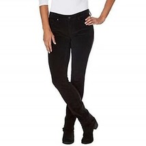 NWT Womens Size 10 10x30 Calvin Klein Jean Black Ultimate Skinny Velvete... - $23.51