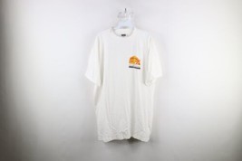 Vintage 90s Mens XL Spell Out EFX David Cassidy MGM Grand T-Shirt White Cotton - £33.23 GBP