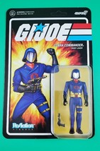 G.I. Joe ReAction Cobra Commander 3 3/4&quot; Super7 Gold Belt - £9.48 GBP