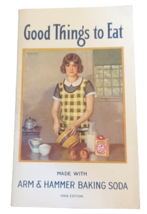 Vtg 1933 Good Things to Eat Arm &amp; Hammer Baking Soda Recipe Booklet 106t... - £4.23 GBP