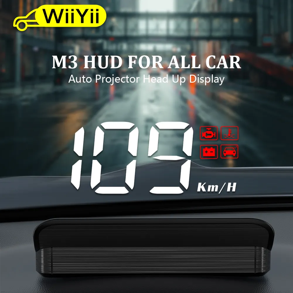 I m3 hud head up display obd2 trip computer speed projector obd2 auto on board computer thumb200