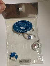 Dolphin retro pin emblem - $25.21