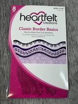 Heartfelt Creations Classic Border Basics Cutting Dies 8pc HCD1-7119 Bor... - $19.79