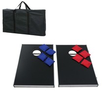 Bean Bag Toss Cornhole Game Aluminum Boards Tailgate Regulation Indoor O... - £76.17 GBP