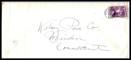 1936 US Cover - Southampton, New York to Meriden, Connecticut W4 - £2.28 GBP