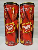 Macho Man Randy Savage Slim Jim Canister Tin Can Georgeous George 2000 W... - $62.75 CAD