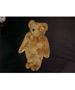 16&quot; Vermont Gold Plush Jointed Teddy Bear Born In Vermont Written In Eyes - $926.45 MXN