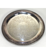 Vintage Silverplate Tray Round  15” Round - Wm RODGERS  - 772 - €30,20 EUR