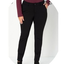 Christopher &amp; Banks Black Tapered Shaped Fit Mid Rise Pant New With Tags - £23.17 GBP