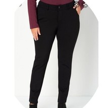 Christopher &amp; Banks Black Tapered Shaped Fit Mid Rise Pant New With Tags - £23.15 GBP