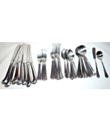 Unknown Maker Korea Regal Tipped Stainless Steel Flatware 41 Piece Set - $68.38 CAD