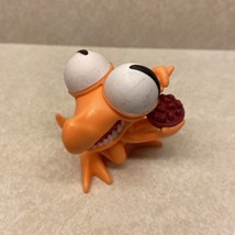 Rainbow Friends Orange Mini Figure Phatmojo Toy - Roy and Charcle w Bowl Lizard - $7.96