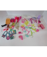 Assortment of Barbie Doll Accessories Shoes Props Hair Care more - $6.88