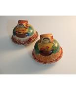 Italian Pair of Lady Salt Cellars Table Top Decor Handmade In Italy Hand... - $685.85 MXN