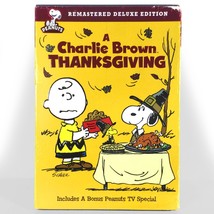 A Charlie Brown Thanksgiving (Blu-ray/DVD, 1973) w/ DVD Case &amp; Slipcover ! - £7.57 GBP