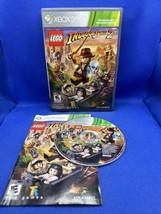 Lego Indiana Jones 2 The Adventure Continues (Xbox 360) CIB Complete Tested - £6.98 GBP