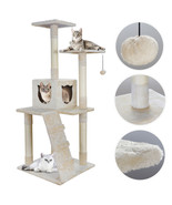 52&quot; Kitten Cat Tree Tower Condo Furniture Scratching Kitty Pet Play Hous... - $74.99