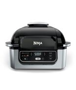 Ninja Foodi 4 Qt Electric Indoor Grill w/ 4 Functions, Air Fry, Cyclonic... - $260.99