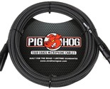 Pig Hog PHM20BKW Black/White Woven High Performance XLR Microphone Cable... - £21.85 GBP+